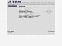 gt-technic.ch Webseite Vorschau