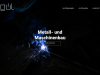 guel-metallverarbeitung.de Webseite Vorschau