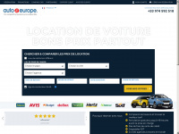 autoeurope.fr Webseite Vorschau