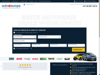 autoeurope.nl Webseite Vorschau