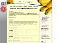 bananajoes.de Webseite Vorschau