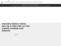 interactivebrokers.co.uk Webseite Vorschau