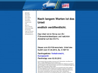 eu-furerschein-mpu.org Webseite Vorschau