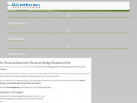 guenthner-hls.de Webseite Vorschau