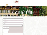guetle-gasthof.at Webseite Vorschau
