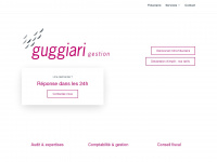 guggiari-gestion.ch Webseite Vorschau