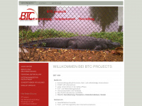 btc-projects.com Webseite Vorschau