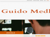 guidomedl.de Webseite Vorschau