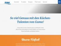guma.at Webseite Vorschau