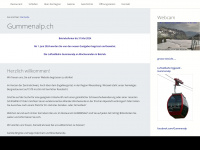 gummenalp.ch Webseite Vorschau