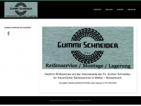 gummi-schneider.de Webseite Vorschau