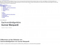 gunnarmarquardt.de Webseite Vorschau