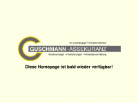 guschmann-assekuranz.de Webseite Vorschau
