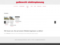 gutknecht-elektroplanung.ch Webseite Vorschau