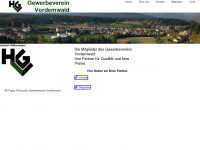 gv-vordemwald.ch Webseite Vorschau