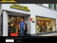 gwerderschuhe.ch Webseite Vorschau