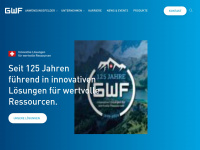 gwf.ch Webseite Vorschau