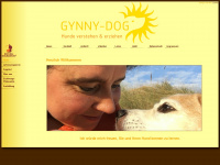 gynny-dog.ch Webseite Vorschau