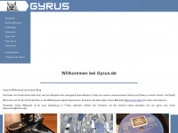 gyrus.de Webseite Vorschau