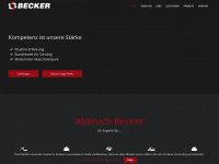 h-becker.de Webseite Vorschau