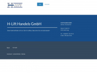 h-lift.at Webseite Vorschau