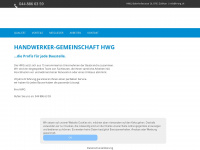 h-w-g.ch Webseite Vorschau
