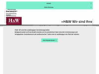 h-w-versicherungsmakler.de Webseite Vorschau