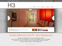 h3-projekte.de Webseite Vorschau