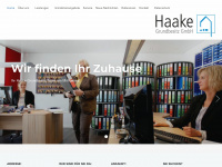 haake-grundbesitz.de Webseite Vorschau