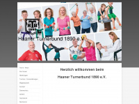 haanerturnerbund.de Webseite Vorschau