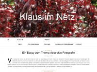 klauspetsch.net Webseite Vorschau