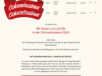 ochsenbraterei.de Webseite Vorschau