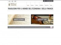 nolli-traduzioni.ch Webseite Vorschau