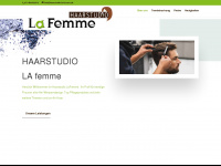 haarstudio-la-femme.de Webseite Vorschau