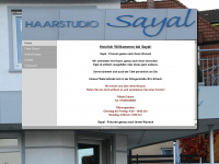 haarstudio-sayal.de Webseite Vorschau