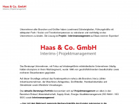 haas-co.de Webseite Vorschau