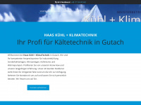 haas-kuehltechnik.de Webseite Vorschau