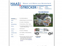 haas-strecker.de Webseite Vorschau