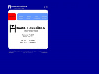 haase-fussboden.de Webseite Vorschau