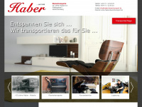 haber-klaviertransport.de Webseite Vorschau