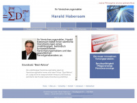 habersam.at Webseite Vorschau