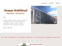 habluetzel-metallbau.ch Webseite Vorschau