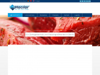 hacilar-fleisch.de Webseite Vorschau