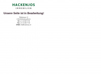 hackenjos.ch Webseite Vorschau