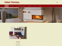 haefeli-ofenbau.ch Webseite Vorschau