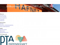 haefnet-apotheke.de Webseite Vorschau