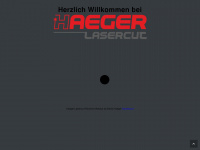 haeger-lasercut.de Webseite Vorschau
