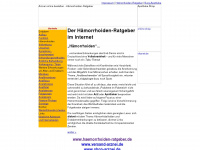 haemorrhoiden-ratgeber.de Webseite Vorschau