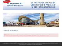 haemostase-symposium.de Webseite Vorschau