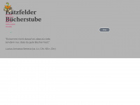 haetzfelder-buecherstube.de
